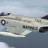 FS9 Repaint Virtavia RF-4B Phantom II VMCJ-2