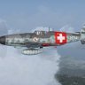 Flight Replica's Me109 G-6, Swiss Air Force, J-714