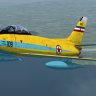 N.A. F-86E(M) Yugoslav AF Display Team 1960