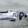 A2A North American P-51D 352nd FG PE-X "Straw Boss 2"