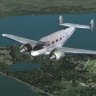 Beech D18S Merc Air Cargo Repaint