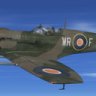 RealAir Supermarine Spitfire Mk IX MK151 SAAF 40 Sqn WR-F