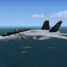 Team FS KBT Model design by Daisuke Yamamoto F-18F Super Hornet Jolly Rogers FSX Repaint.zip