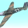 Flight Replicas BF109-k4 Black 13 Dirty