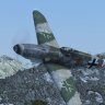 Flight Replicas BF109-k4 Red 1 Dirty