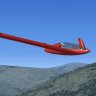 Akaflieg SB13 Flying Wing Red Repaint