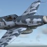 Flight Replicas Me-109 K4 FSX Texture Walter Schuck "White 9"