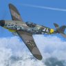 Flight Replicas BF109 k4 Repaint Black 13 General Gunther Rall's