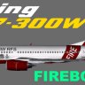 FSX/P3D 737-300W "Fireliner" NSW RFS Textures