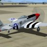 CFA Dixie Wing P51 Red Nose Paint