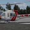 Flysimware Super Huey Cal Fire Repaints CalFireRepaintPack