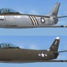 Korean Skies F-86A Operation Stovepipe skins