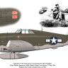 South Pacific P-47D-16-RE repaint of the A2A P-47D