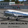 Douglas C-47 Skytrain Pan American Airways DC-3 N19912 Repaint.zip