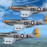 P-51D's of the 364th FS/357th FG