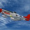 A2A P-51 re-paint of Bunnie or the 332nd FG v.2