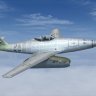 Me262A-1a JV44 factory no paint