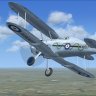 Gloster Gladiator Mk.I K8027 No 87 sqn repaint for FS2004 by Peter Watkins