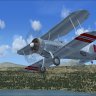 Gloster Gladiator Mk.I 423 Norwegian Army Air Service repaint for FS2004 by Peter Watkins
