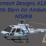 FSX/P3D Nemeth Designs AS350/H125 Battle Born Air Ambulance Pack