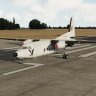 Repaint Just Flight Amerer Air F27 - Amended Textures