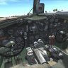 Douglas C-47 Green Military Cockpit Color WWII Repaint for V3.14 MJ FSX