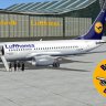 Posky Lufthansa Bobby Last Flight B-737-300