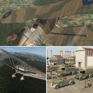 Golden Age Aircraft and Ground Objects