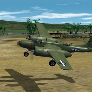 Douglas A 26B Invader Phillipines 1945 (SOH)