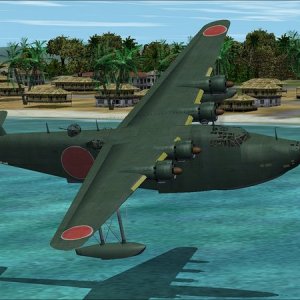 Kawanishi H8K (Emily) Reconnaissance / Bomber Flying Boat (AS-Shessi)