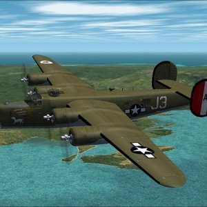 Consolidated B 24J Liberator "Little Lambsey Divey" (Krzysztof Malinowski)