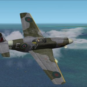 North American Mustang P 51 MK1 (A.F.Scrub)