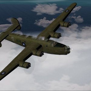 Consolidated B 24J Liberator RAF (AlphaSim)