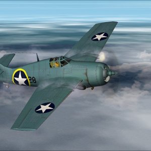 Grumman F4F 3 Wildcat VF 41 Operation Torch