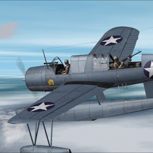 Vought OS2U 3 Kingfisher USN