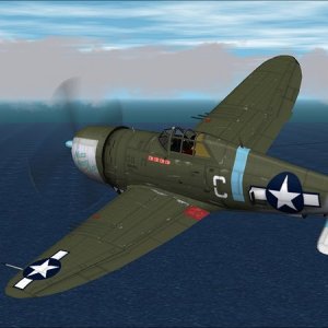 Republic P 47D 20 RA Thunderbolt Miss Mary Lou