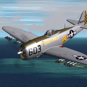 Republic P 47D Thunderbolt BT1 Torrid Tesse