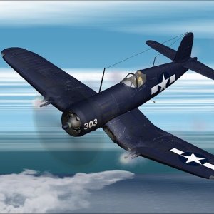 Vought F4U 1C Corsair VMF 311