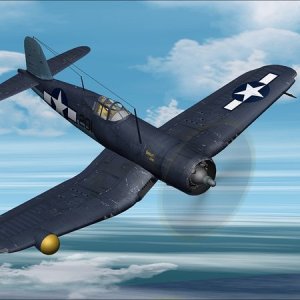 Vought F4U 2 Corsair Shirley June