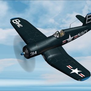 Vought F4U 4 Corsair VF 193