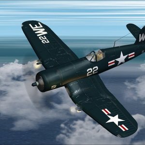 Vought F4U 4B Corsair VMF 214