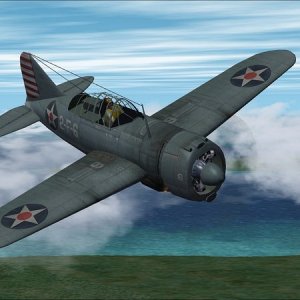 Brewster F2a3 6 VF 2