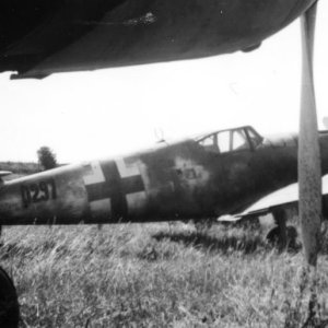 Messerschmitt Bf 109G10R3 Erla 10.JG51 Yellow 5 Horst Walter Petzschler WNr 130297 interned Swed