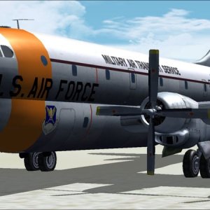 Boeing C-97G Stratofreighter  USAF 92607, Military Air Transport Service (MATS) 1956 (thanks CaptMercy!)