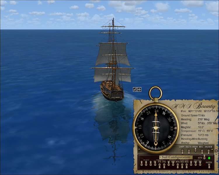 An a good display of the controls for the HMS Bounty.

Thanks for the marvelous addon Milton and team!