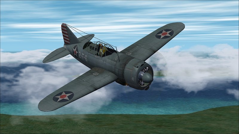 Brewster F2a3 6 VF 2