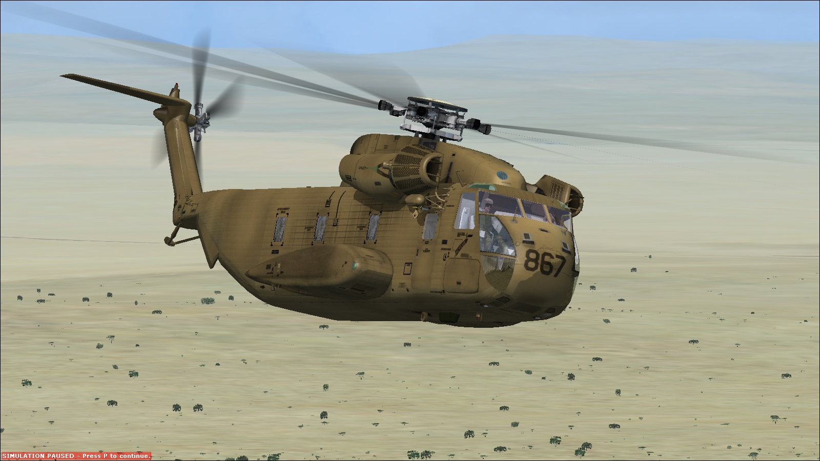 CH 53 Desert