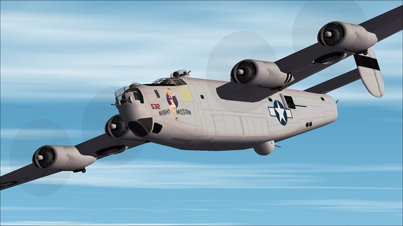 Consolidated B 24J Liberator "Night Mission" (AlphaSim)