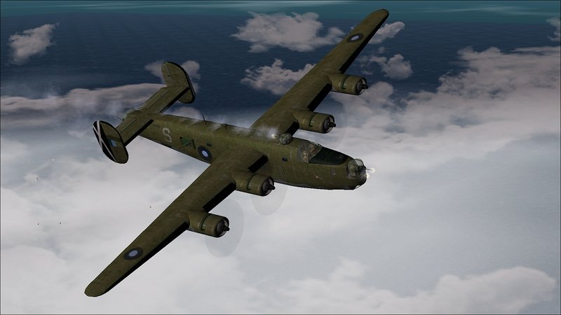 Consolidated B 24J Liberator RAF (AlphaSim)