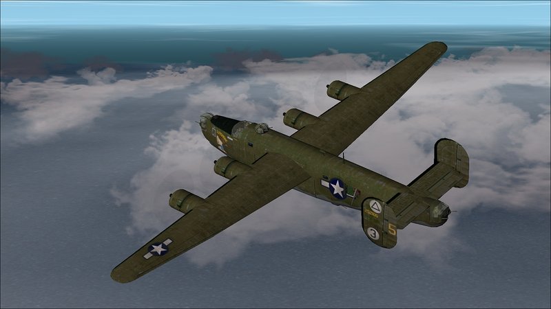 Consolidated B 24J Liberator "Sunshine" (AlphaSim)